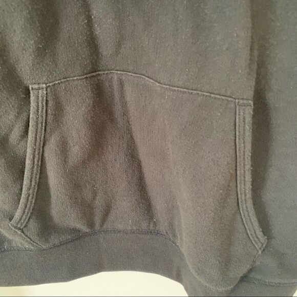 PINK Victoria’s Secret Black Green Palm Tree Logo 1/4 Zip SweatShirt - Picture 4 of 8